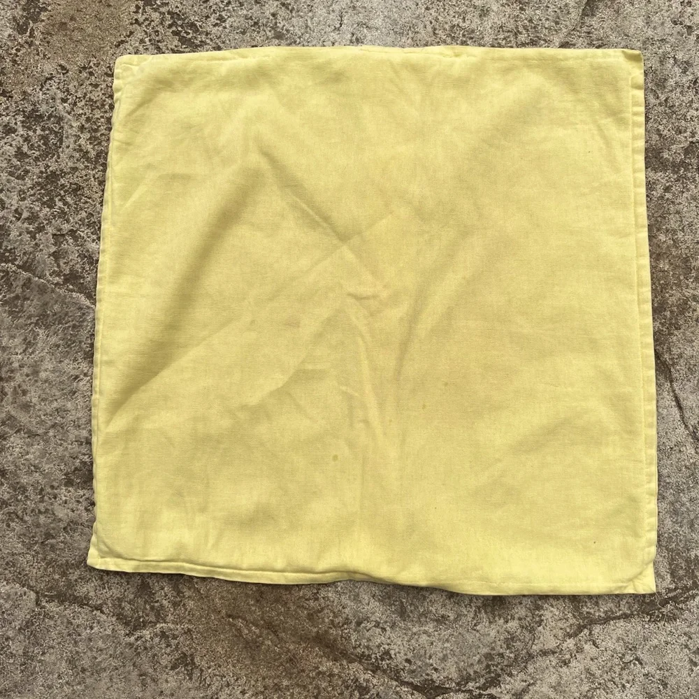 West Elm 18x18 cotton/linen pillow cover